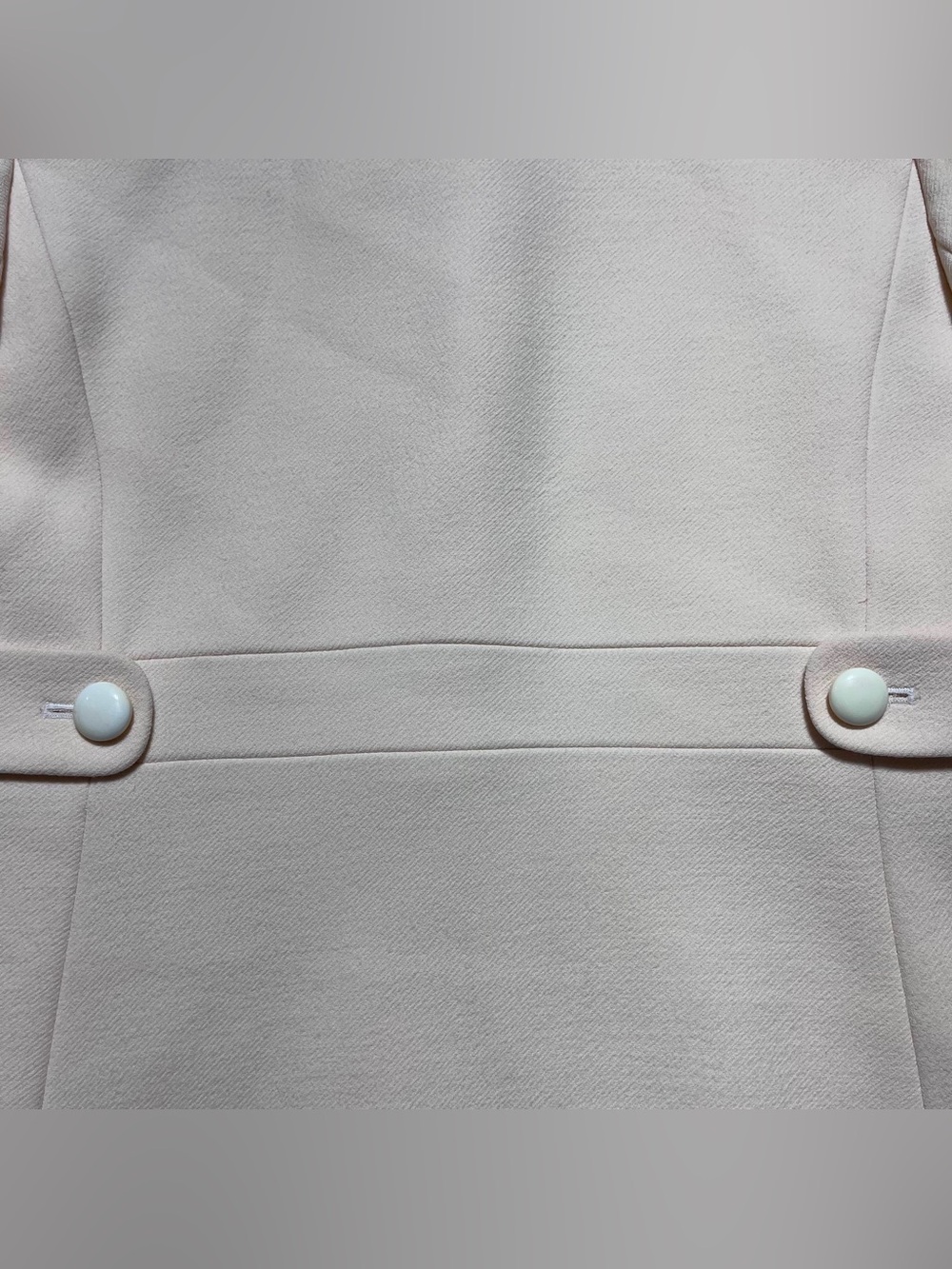 J.Crew Women’s Vintage Wool Blend Thinsulate Button Front Peacoat 16 Buttercream - Picture 14 of 16